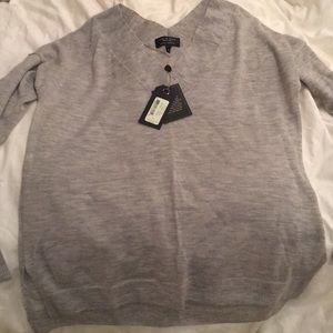 NWT Rag & Bone Grey Cashmere Sweater